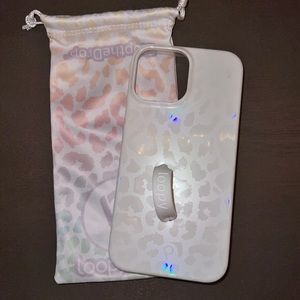 iPhone 13 Pro Max Opal Leopard Loopy Case